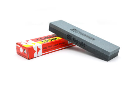 หินลับมีดตราห้าเสือ 3 รุ่น เสือแดง เสือทอง เสือขาว ขนาด 8×2×1