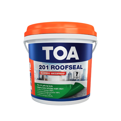 สี TOA 201 Roofseal สีกันซึมหลังคาอะคริลิก ยืดหยุ่นสูง